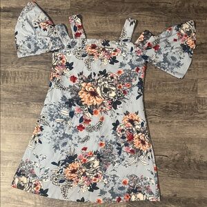 Just Taylor Elegant Light Blue summer dress